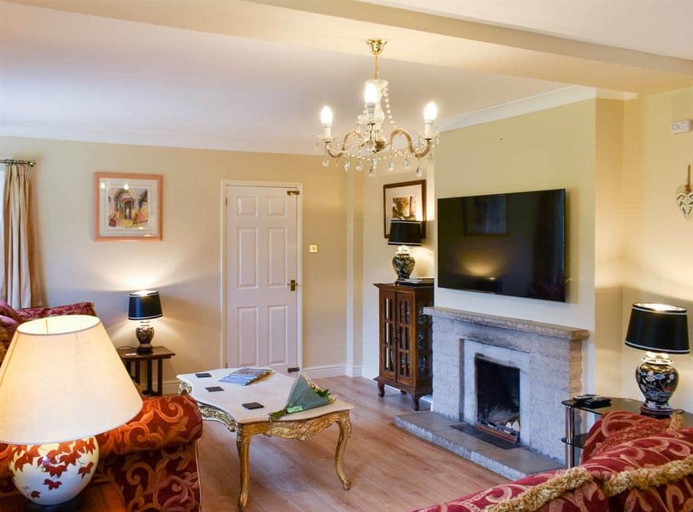 Living area at Alderley House in Bourton-on-the-Water, Gloucestershire
