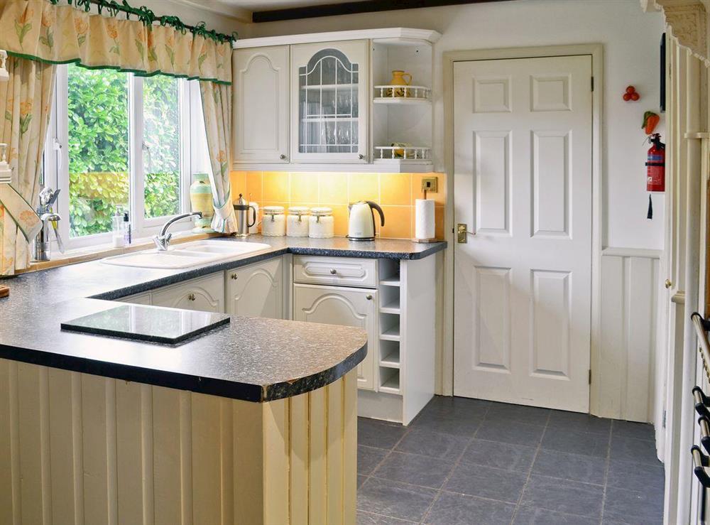 Well equipped kitchen at Alderley House in Bourton-on-the-Water, Gloucestershire