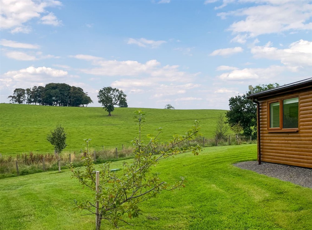 Outdoor at Alderneuk Lodge in Dumfries, Dumfriesshire