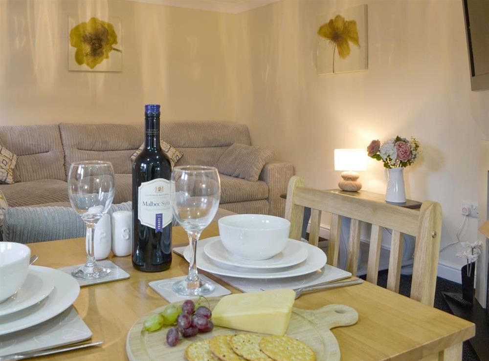 Attractive dining area at Alderson Mews in North Frodingham, near Driffield, North Humberside