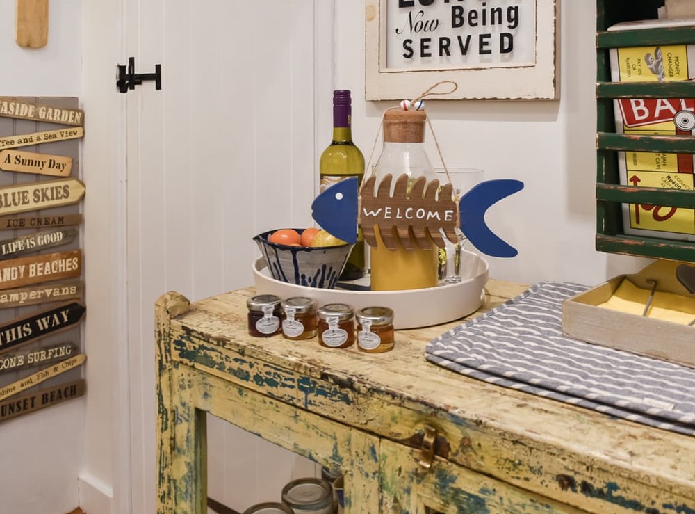 Welcome pack at Alec Hills Bakehouse in Wangford, Suffolk