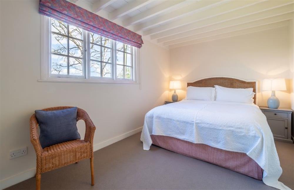 Bedroom four with double bed at Alexander House, Thorpeness