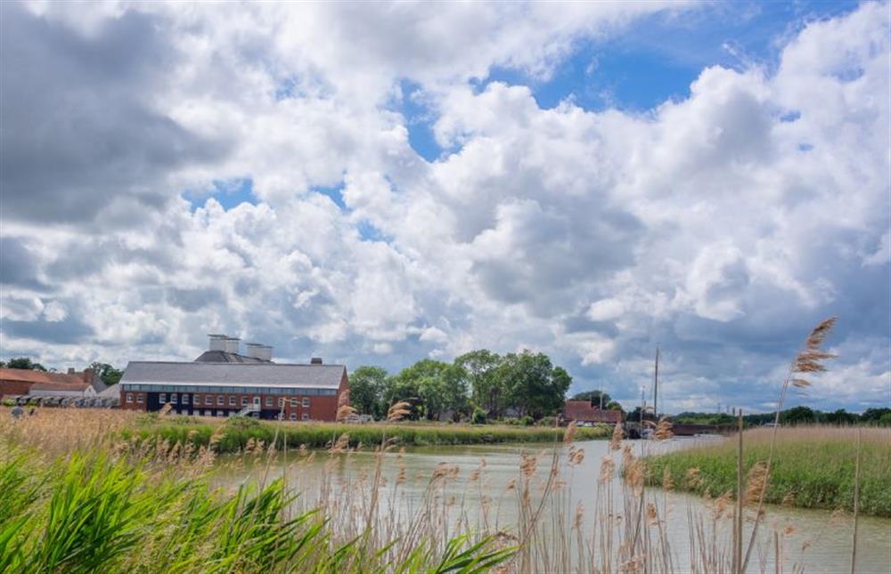 Snape Maltings and the River Alde at Alexander House, Thorpeness