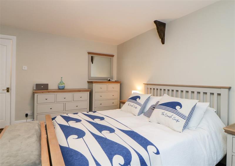 One of the bedrooms at Alexandra Cottage, Looe