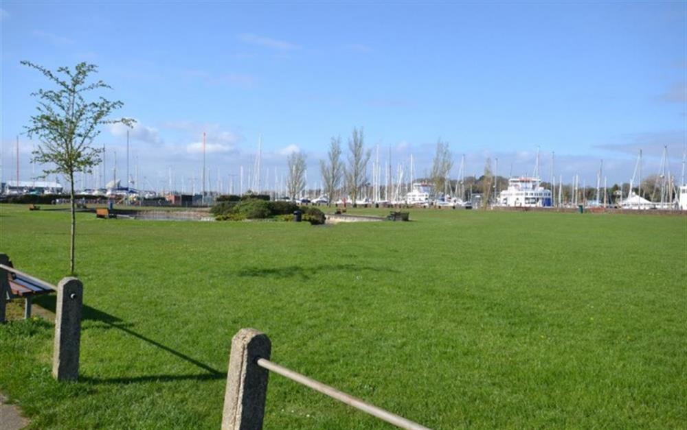 View from the property at Alexandra in Lymington