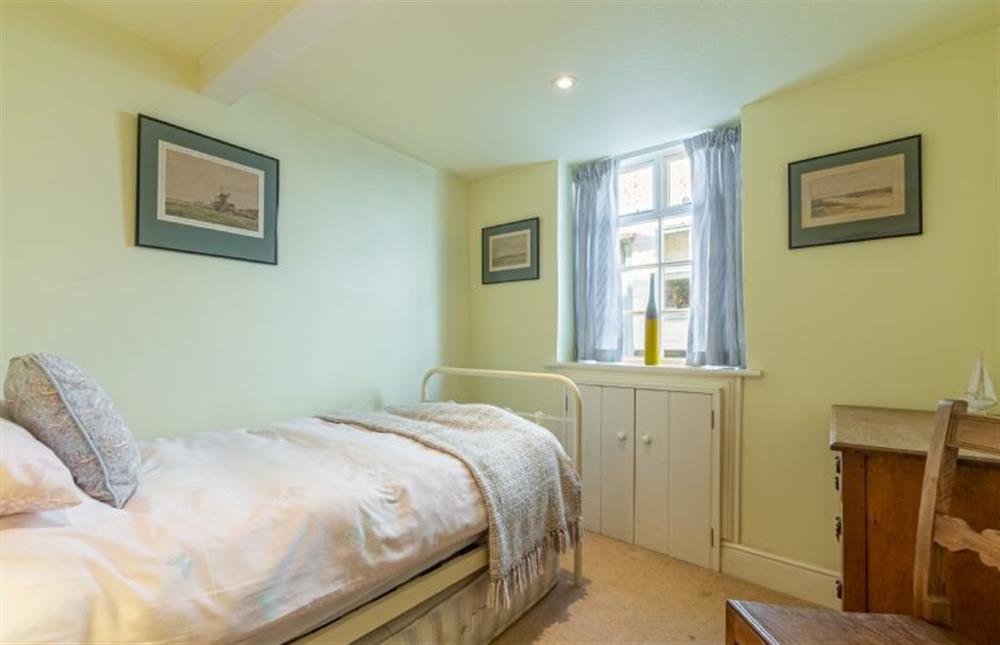 Bedroom four with single bed at Algerine Cottage, Wells-next-the-Sea