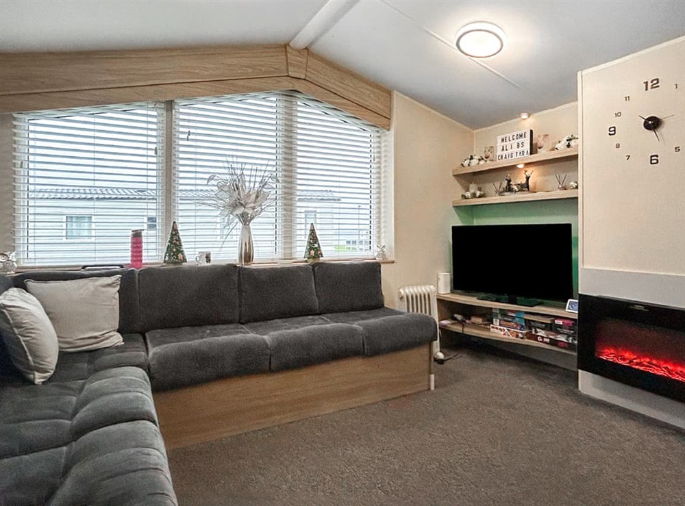 Living area at Ali Bs Craig Tara in Ayr, Ayrshire
