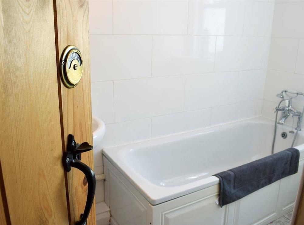 Shower room at Alice Cottage in Embleton, Northumberland