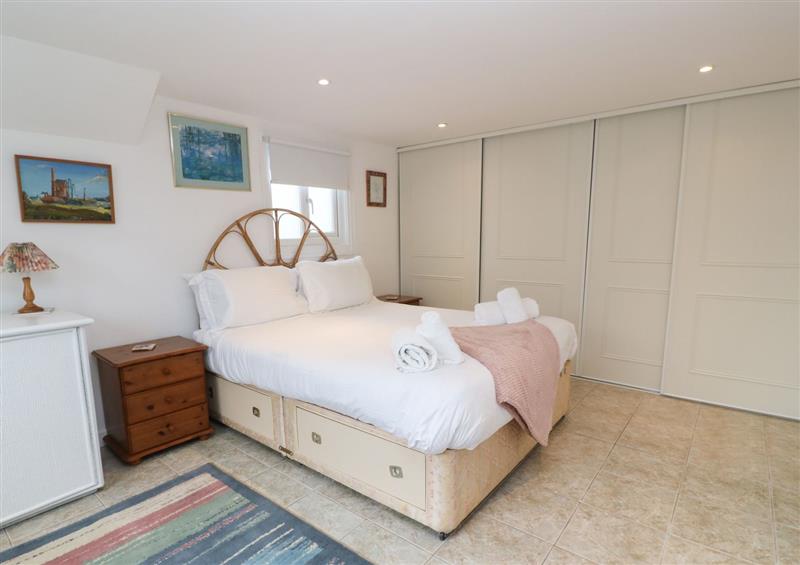 One of the bedrooms at Alice Cottage, Wheal Kitty near St Agnes