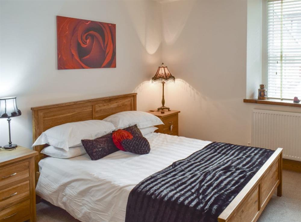 Comfortable second double bedroom at Alices Place in Whitby, North Yorkshire