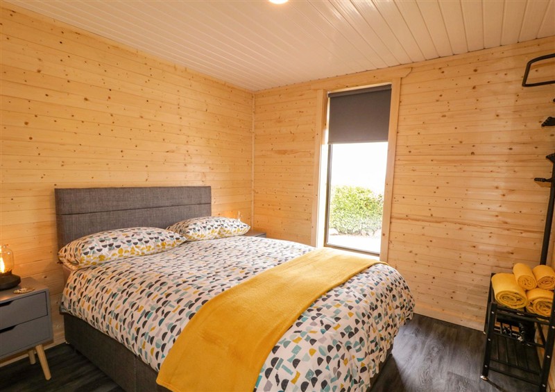 One of the bedrooms at Alken The Hare, Dunseverick near Bushmills