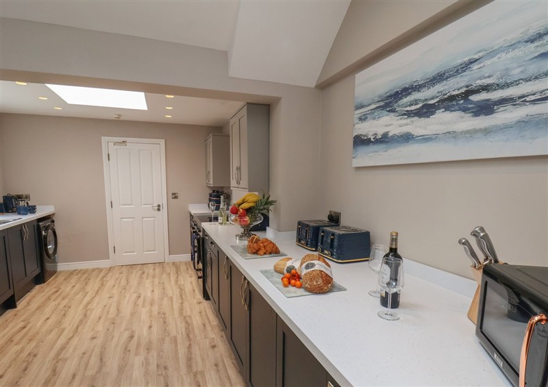 The kitchen at All Seasons, Filey