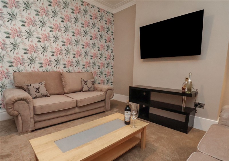 The living area at All Seasons, Filey
