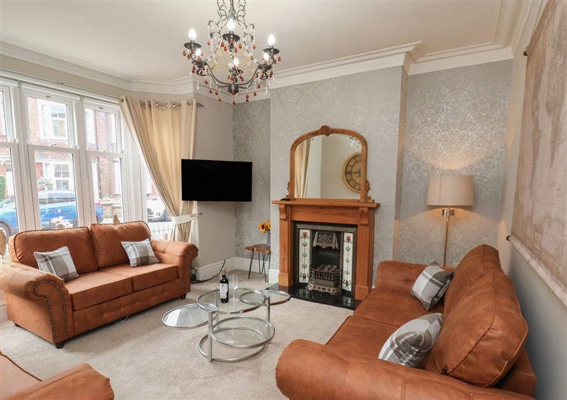 This is the living room at All Seasons, Filey