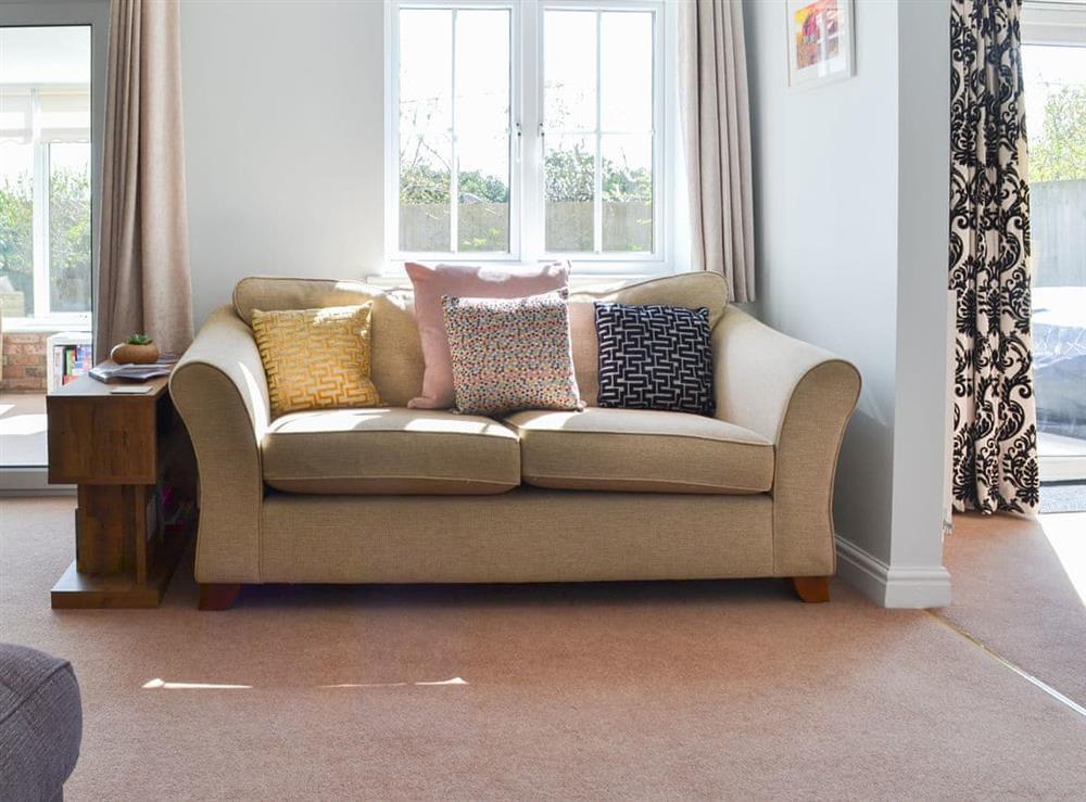 Living room at Allawah House in Sedgeford, Norfolk