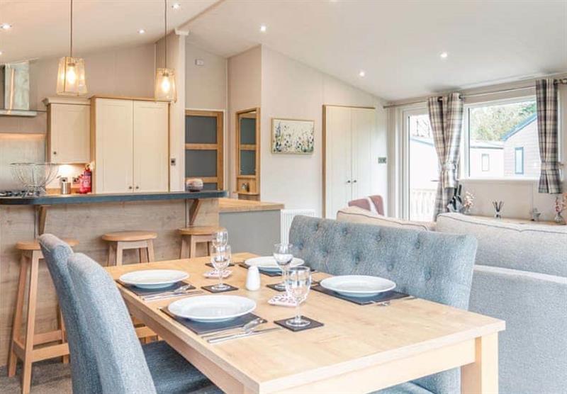 Inside the Lakeview Lodge VIP at Allerthorpe Golf and Country Park in Allerthorpe, Yorkshire