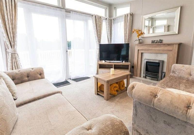 Inside the Water View Holiday Home VIP at Allerthorpe Golf and Country Park in Allerthorpe, Yorkshire