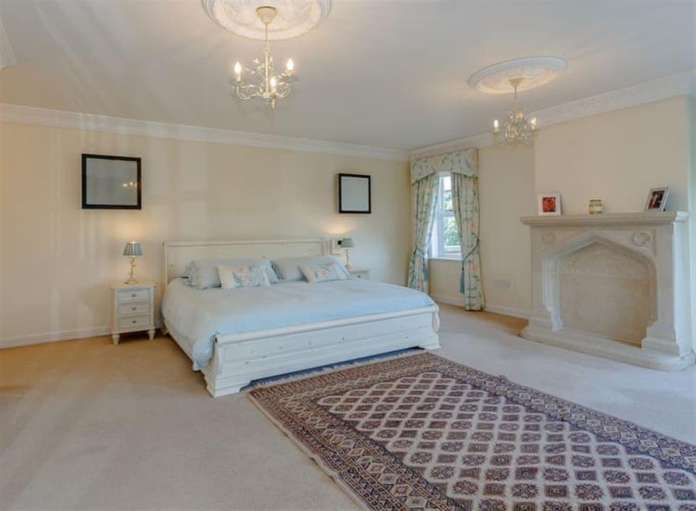 Double bedroom at Allerton House in Isham, Lancashire