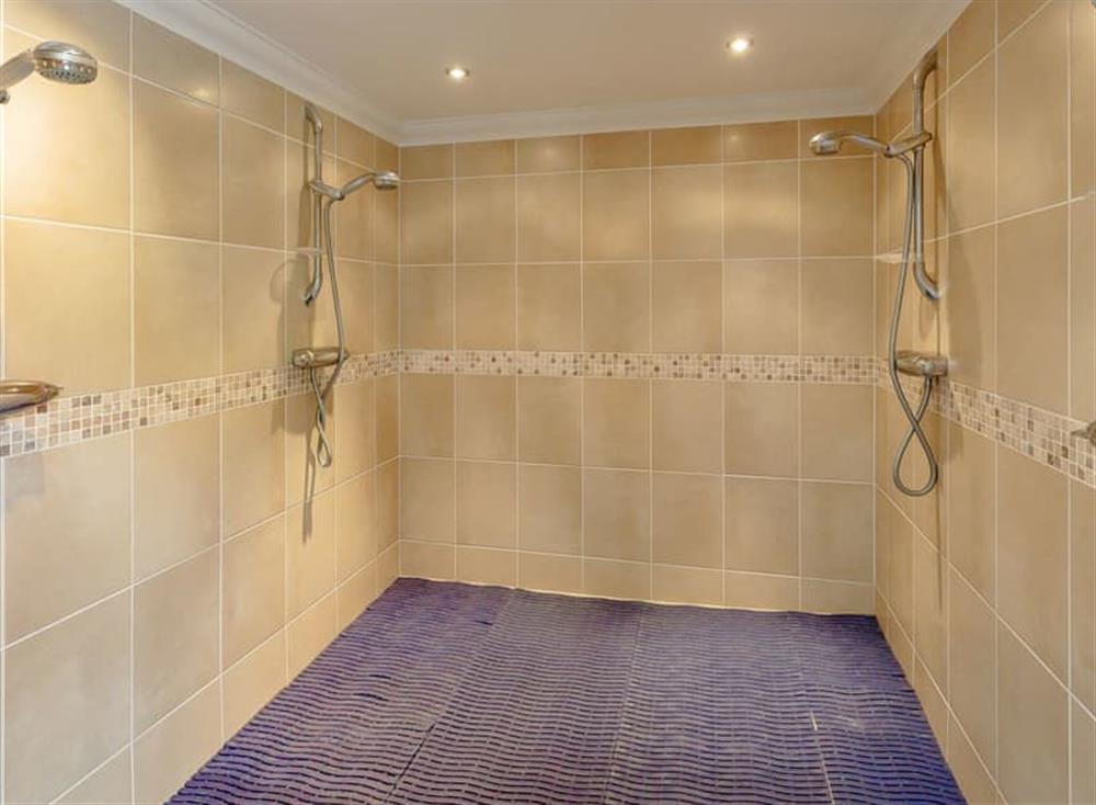 Shower room at Allerton House in Isham, Lancashire