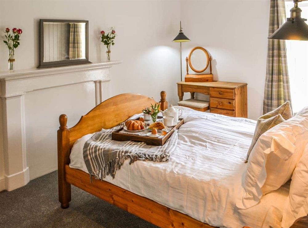 Double bedroom at Allotment Cottage in Rothbury, Northumberland