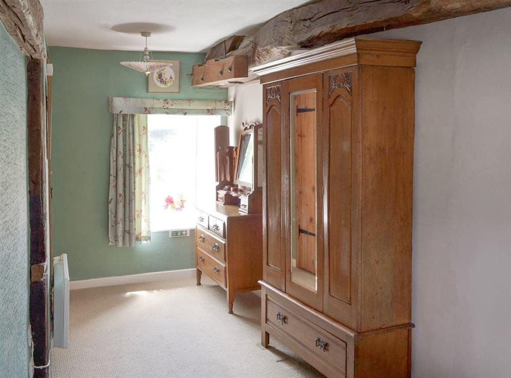 Ample storage and dressing area within double bedroom at Allt Maen in Ulverston, Cumbria