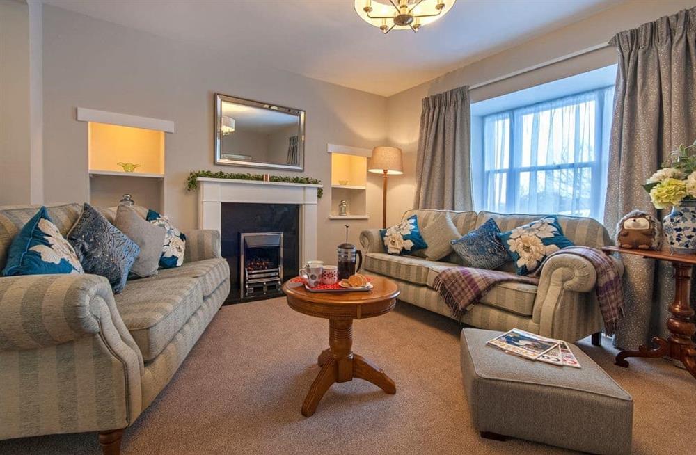 Relax in the living area at Allt yr Afon in St Davids, Pembrokeshire, Dyfed