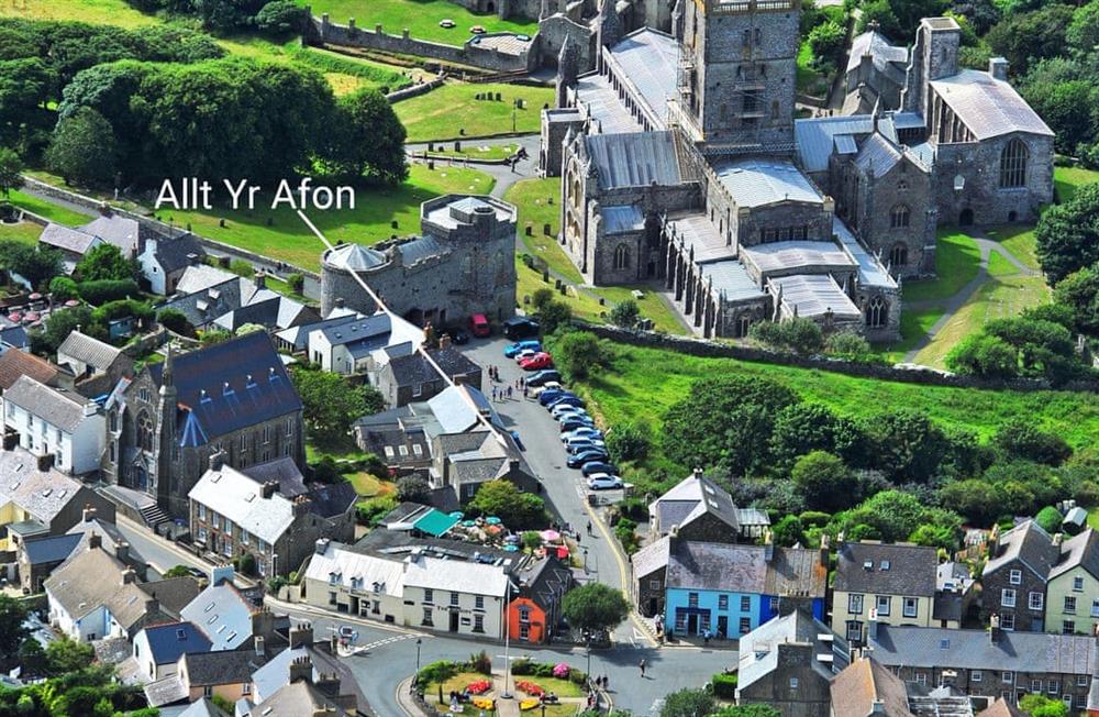 The setting around Allt yr Afon at Allt yr Afon in St Davids, Pembrokeshire, Dyfed