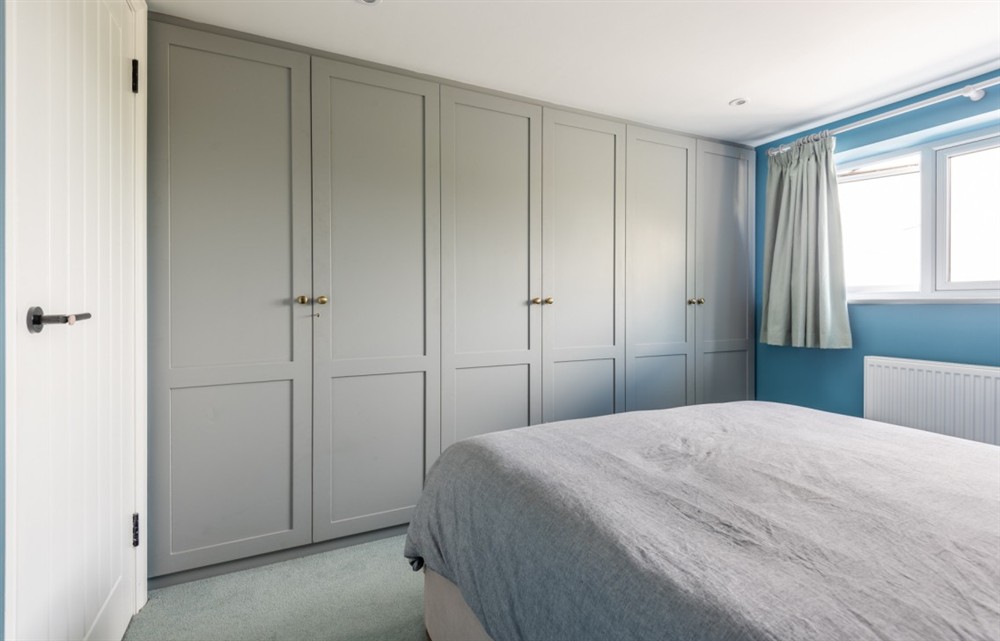 One of the bedrooms at Alma House in Malborough