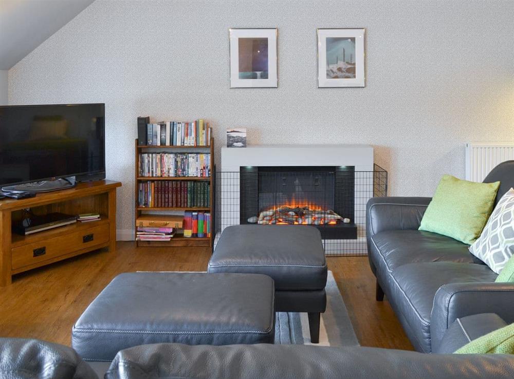 Inviting living area at Alnwick Old Brewery Apartment in Alnwick, Northumberland