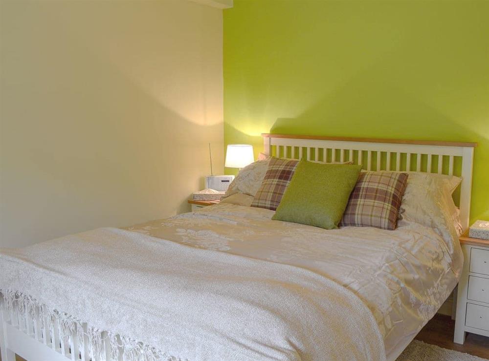 Comfortable double bedroom at Alphin Apartment in Mossley, Lancashire
