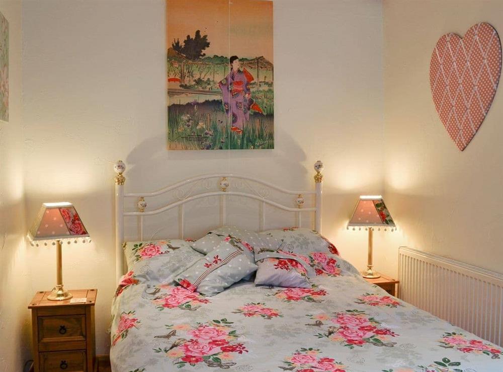 Double bedroom at Alpine Lodge in Burgh le Marsh, near Skegness, Lincolnshire