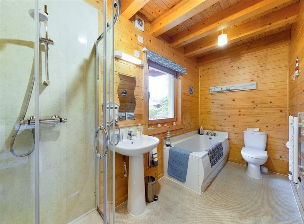 Bathroom at Alpine Lodge in Pentney, Norfolk