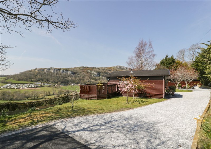 Outside Alpine Lodge at Alpine Lodge, Rhyd-y-Foel near Abergele