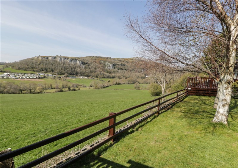 Rural landscape at Alpine Lodge, Rhyd-y-Foel near Abergele