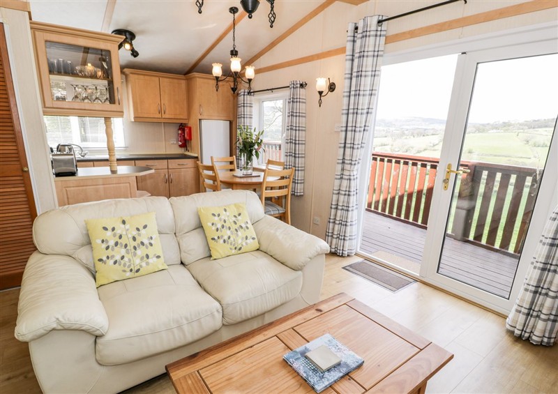 The setting (photo 2) at Alpine Lodge, Rhyd-y-Foel near Abergele