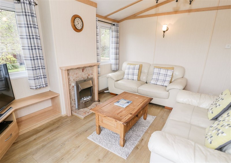 The setting at Alpine Lodge, Rhyd-y-Foel near Abergele