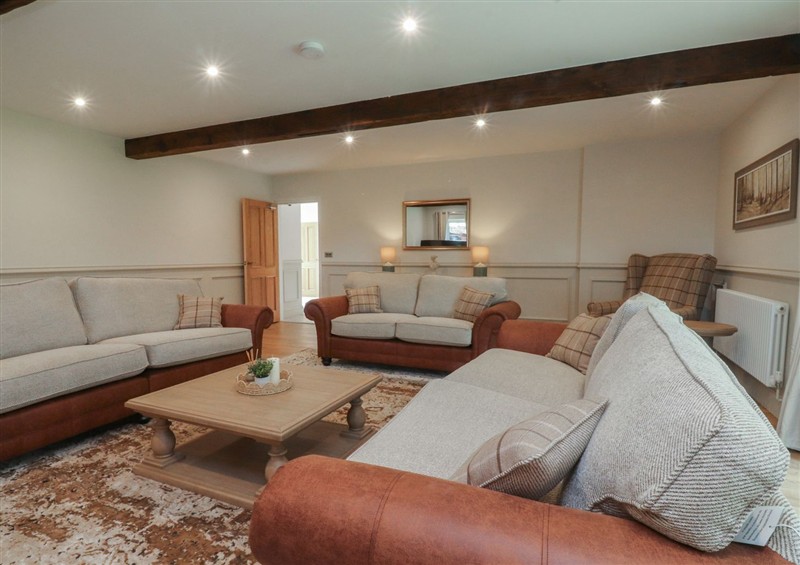 Enjoy the living room at Alston House, Longridge