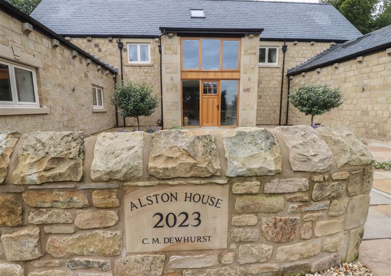 Outside Alston House at Alston House, Longridge