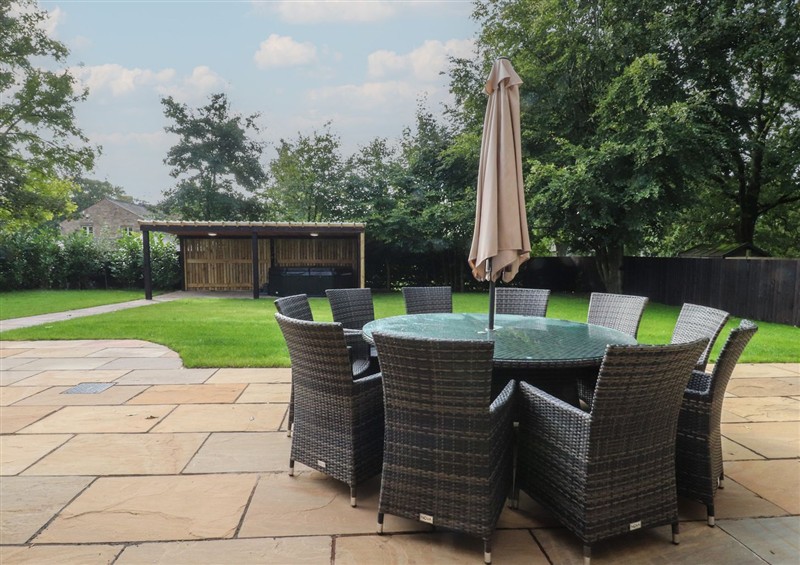 Outside at Alston House, Longridge