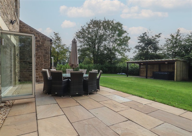 The garden in Alston House at Alston House, Longridge