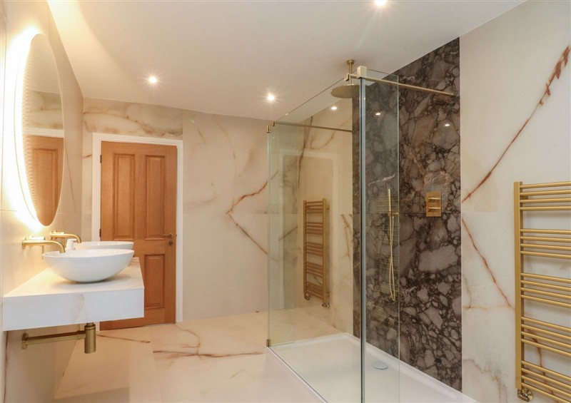 This is the bathroom at Alston House, Longridge