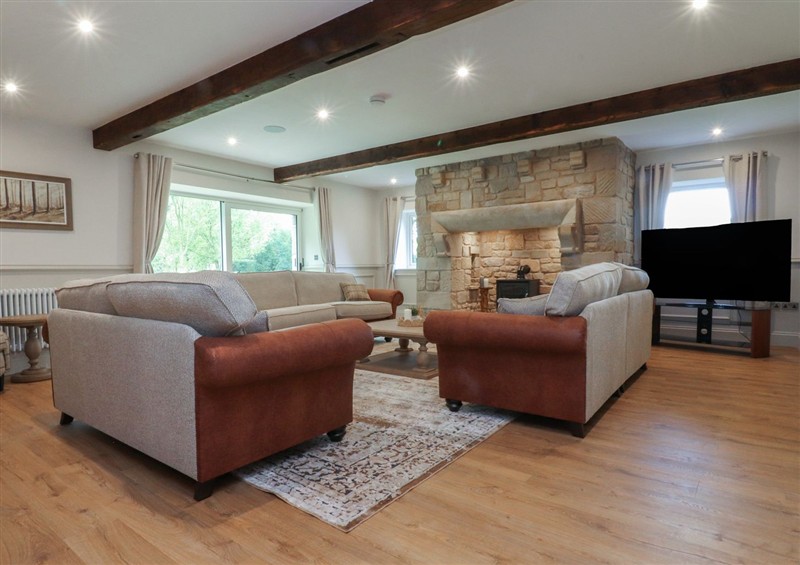 This is the living room at Alston House, Longridge