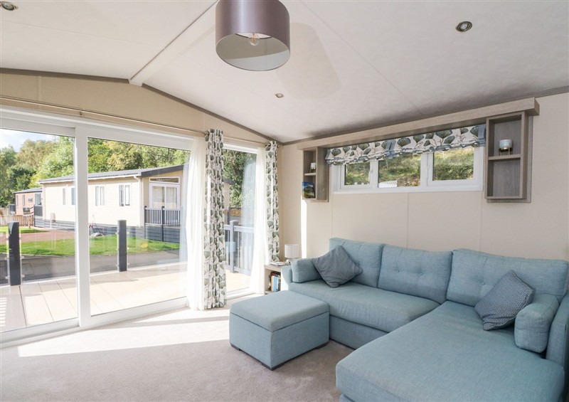 Enjoy the living room at Altair Lodge, St Fillans