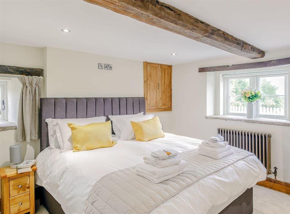 Double bedroom at Alton Hall Cottage in Alton, nr Chesterfield, Derbyshire