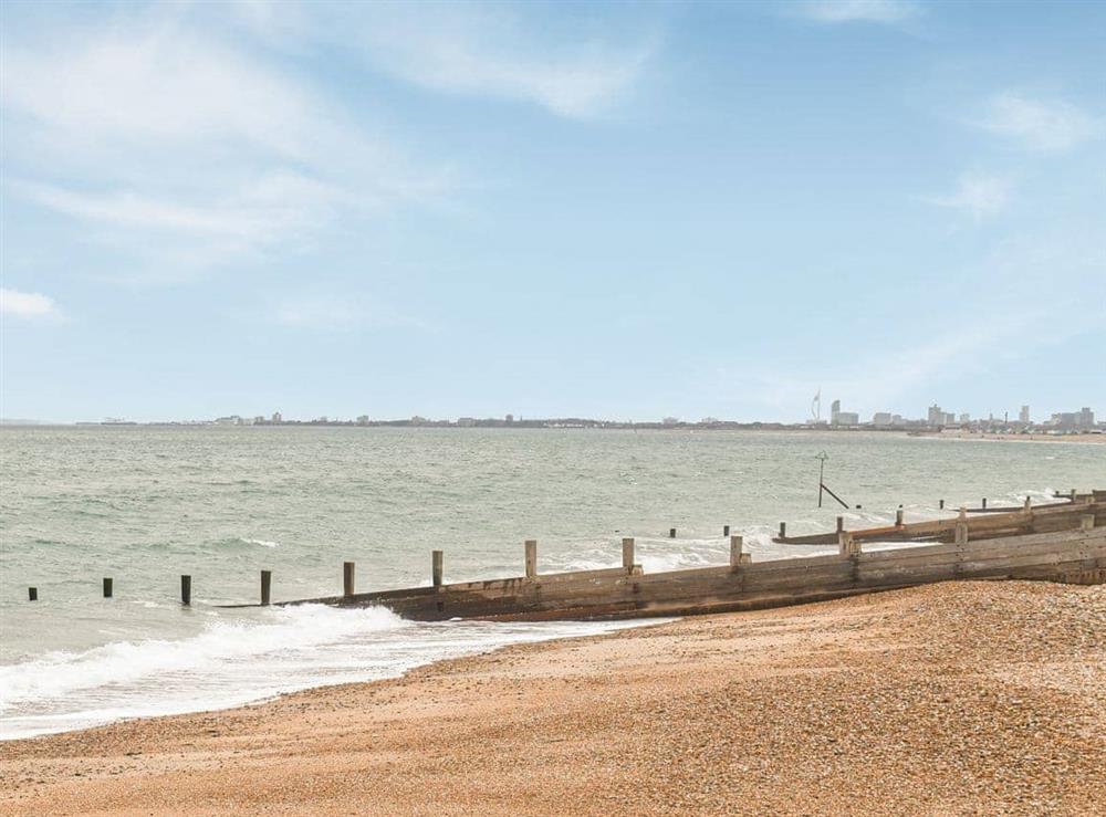 Beach at Always towards the Ocean in Hayling Island, Hampshire