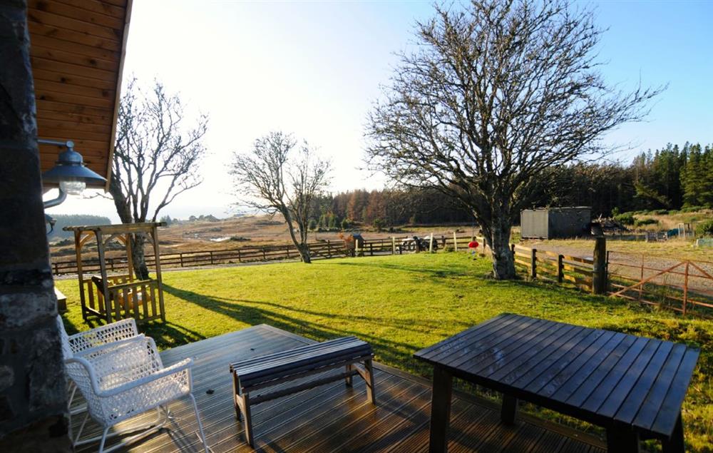 The property is surrounded by wild croft land and open skies (photo 5) at Am Bathach, Sutherland