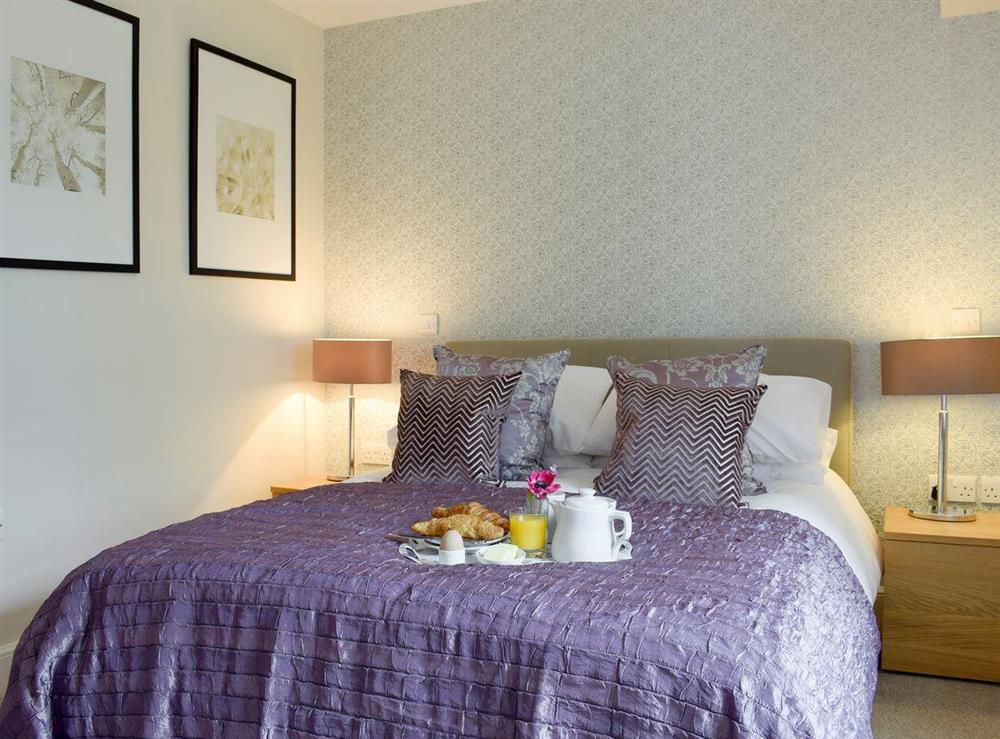 Comfortable double bedroom at Am Tighndhuin in Killin, Perthshire