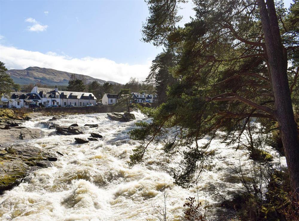 Spectacular scenery in local area at Am Tighndhuin in Killin, Perthshire