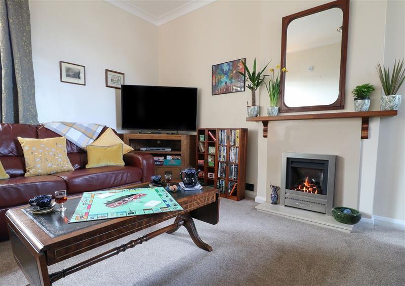 The living area at Amber Cottage, Matlock