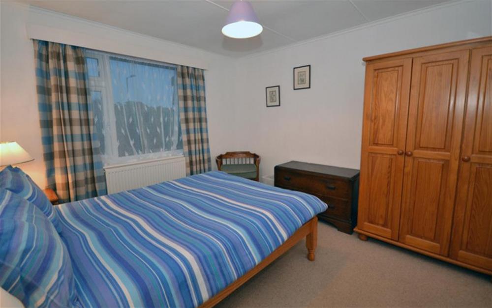 The master bedroom again at Amber in Looe